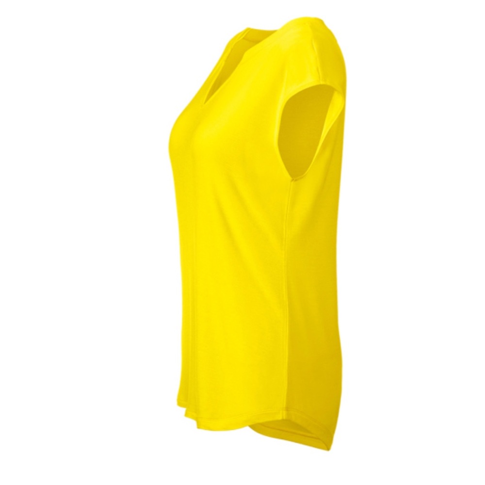 Cabi Notch Tee Buttercup - Picture 6 of 9